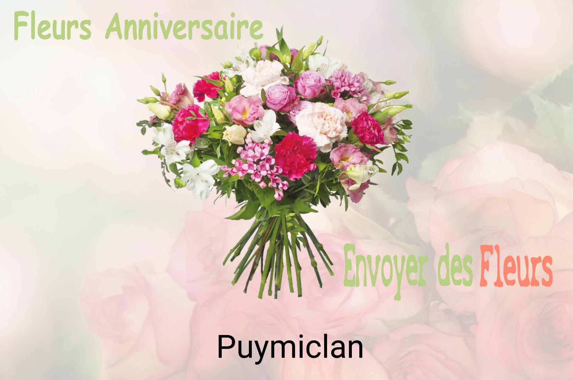Bouquet de fleurs d’anniversaire livré à Puymiclan